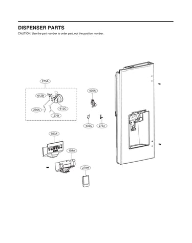Dispenser parts