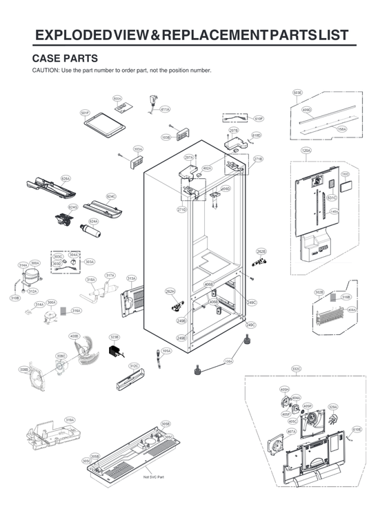 Case parts