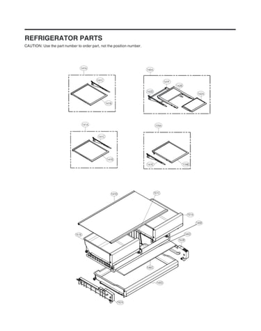 Refrigerator parts