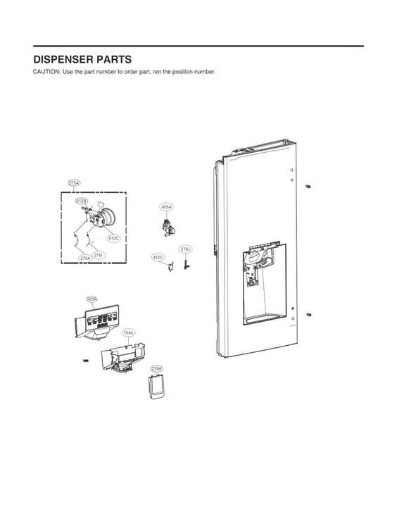 Dispenser parts