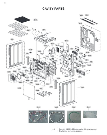 Cavity parts