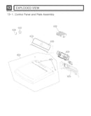 Control panel & plate assy