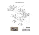 LG LSEL6337D/00 controller parts diagram