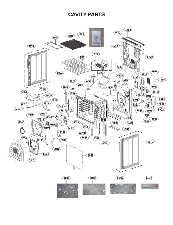 CAVITY PARTS