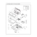 LG WT7005CW/00 top cover assy diagram