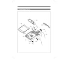 Kenmore 11129142120 top cover assy diagram