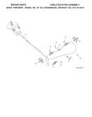 Cable rotator assy