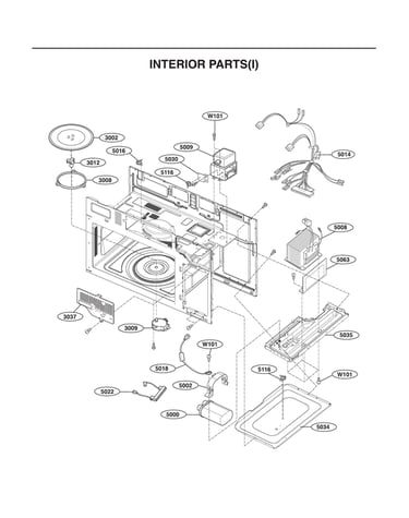 Interior parts (i)