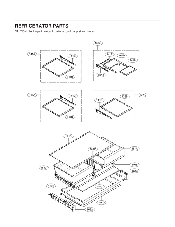 Refrigerator parts