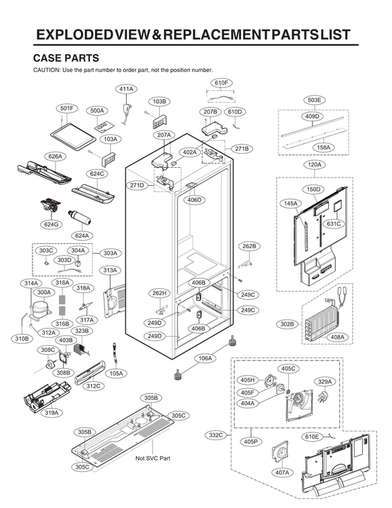 Case parts