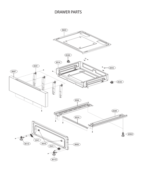 Drawer parts