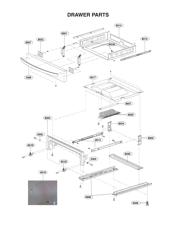 DRAWER PARTS