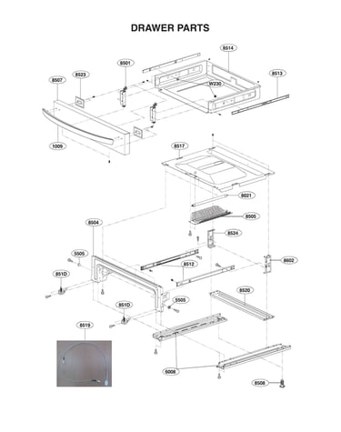 Drawer parts