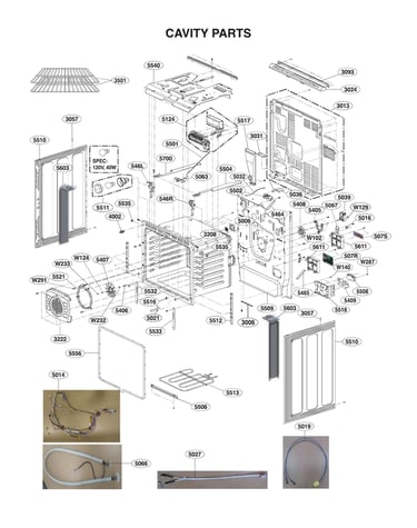 Cavity parts