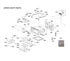 LG LTG4715BD/00 upper cavity parts diagram