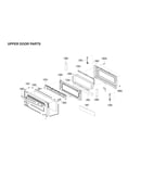 Upper door parts