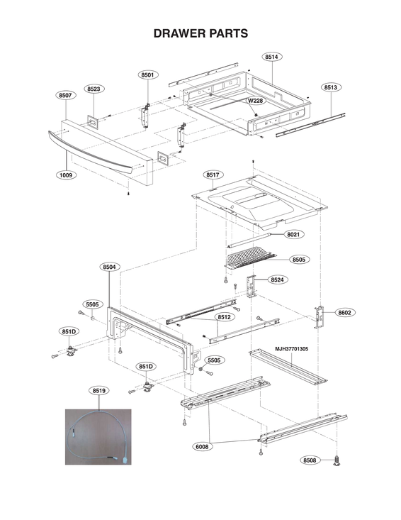 Drawer parts