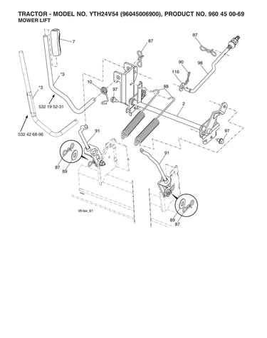 Mower lift