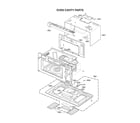 LG LSMC3086SS/00 oven cavity parts diagram