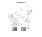 LG LSSE3027ST/00 controller parts diagram