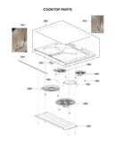 Cooktop parts