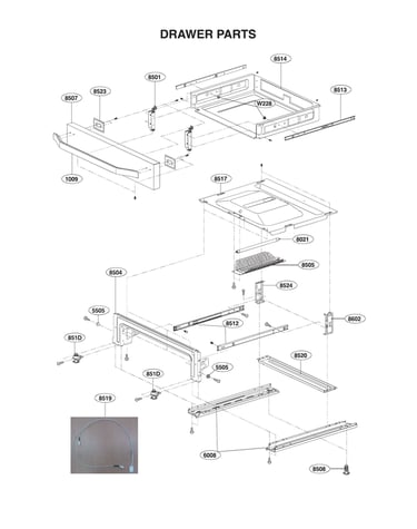 Drawer parts