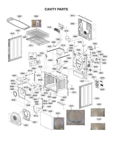 Cavity parts