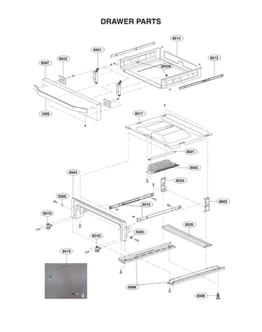Drawer parts