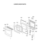 Lower door parts