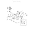 LG LSWD307ST/00 controller parts diagram