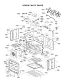 Upper cavity parts