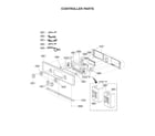 LG LSWS300BD/00 controller parts diagram