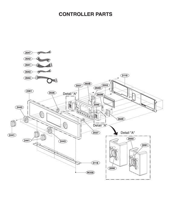Controller parts
