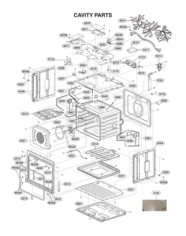 Cavity parts