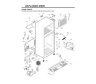 LG LTCS20120W/00 case parts diagram