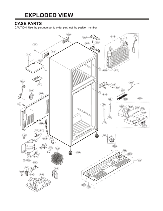 Case parts