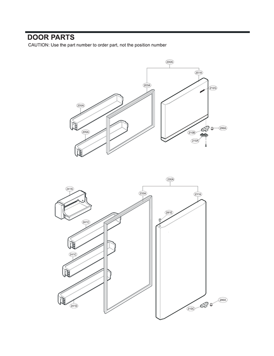 Door parts