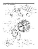 Drum & tub assy