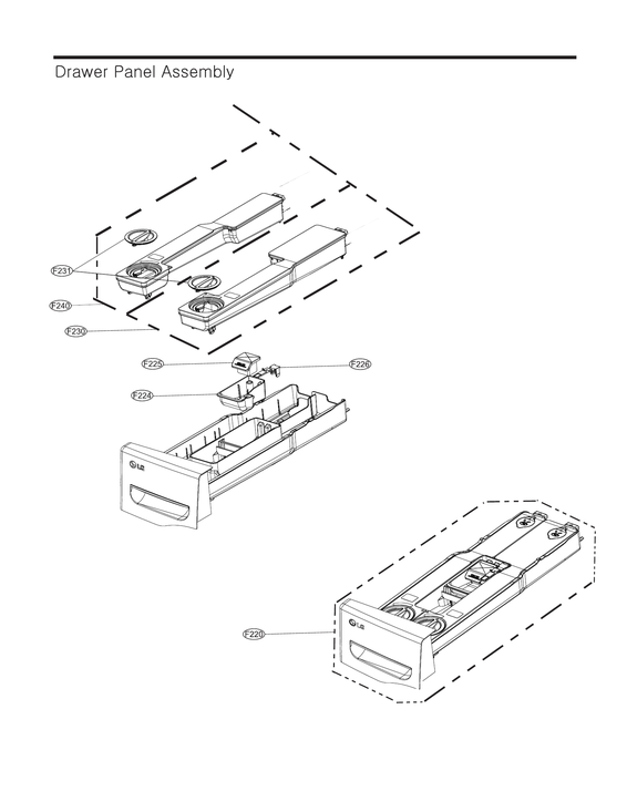 DRAWER PANEL ASSY