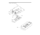 LG WM4500HBA/00 drawer panel assy diagram