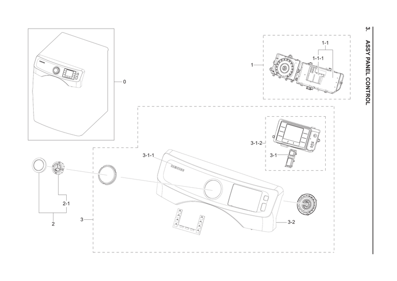 Control panel assy