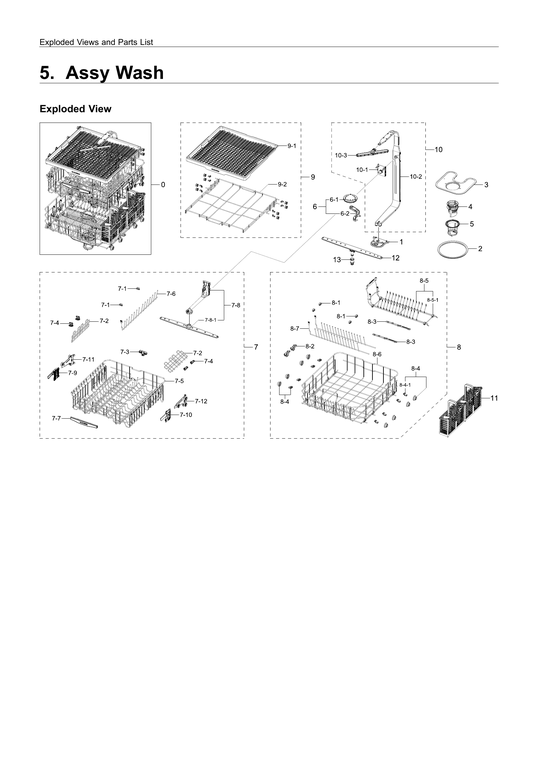 Wash assy
