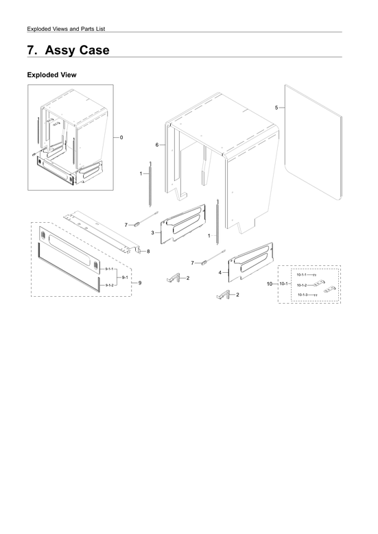 Case assy