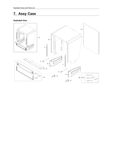 Case assy