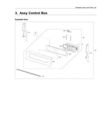 Control box assy