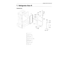 Samsung RF28HMEDBSR/AA-12 right refrigerator door diagram