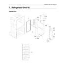 Right refrigerator door