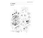 Samsung RF323TEDBSR/AA-00 cabinet diagram