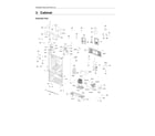 Samsung RFG298HDRS/XAA-01 cabinet diagram