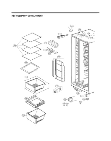 Refrigerator compartment